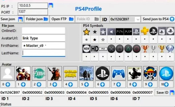 PS4Profile (PS4 Goldhen Soft)
