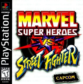 Marvel Super Heroes vs. Street Fighter (PSX Rus Kudos)