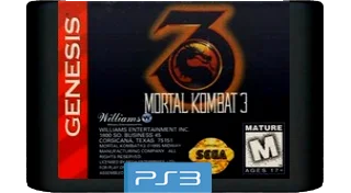 Mortal Kombat 3 (PS3 pkg Sega Rus)