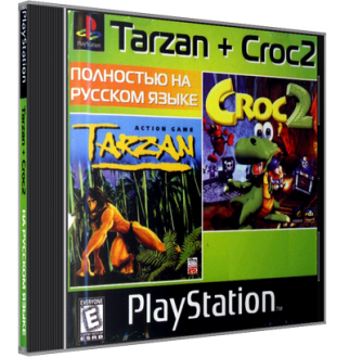 Tarzan and Croc 2 2in1 (PS1 Megera)