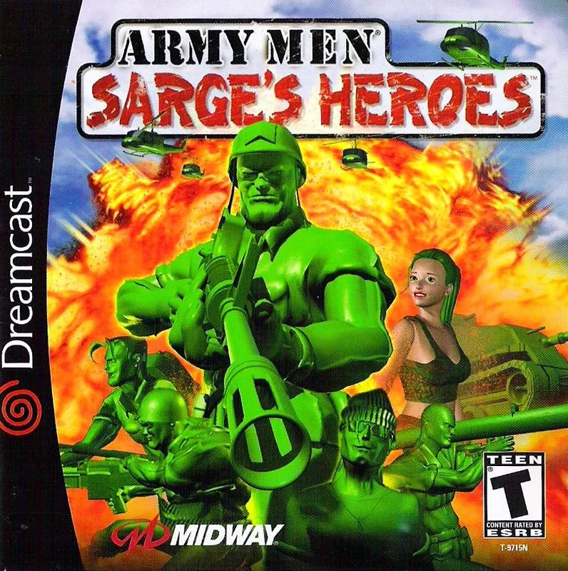 Army Men Sarge's Heroes (Dreamcast Vector полностью на русском)