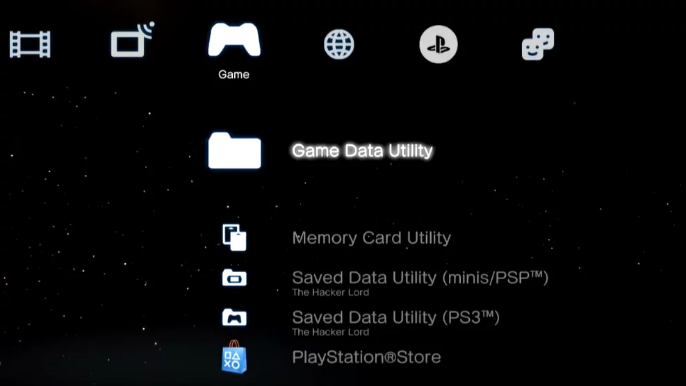 PS5 Тема для PS3 (PS3 Themes PKG)