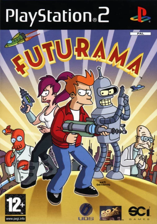 Futurama (PS2 iso полностью на русском)