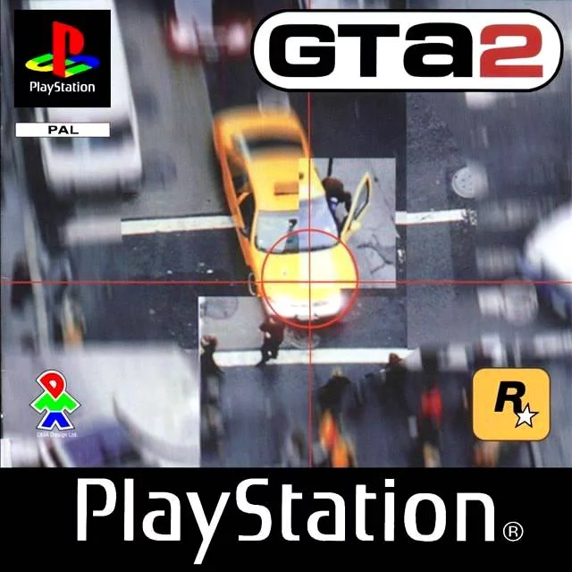 Grand Theft Auto 2 GTA2 (PS1 Vector)