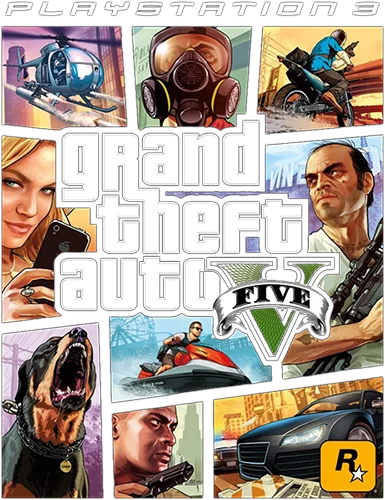 GTA5 Grand Theft Auto V (PS3 ISO pkg русская версия)