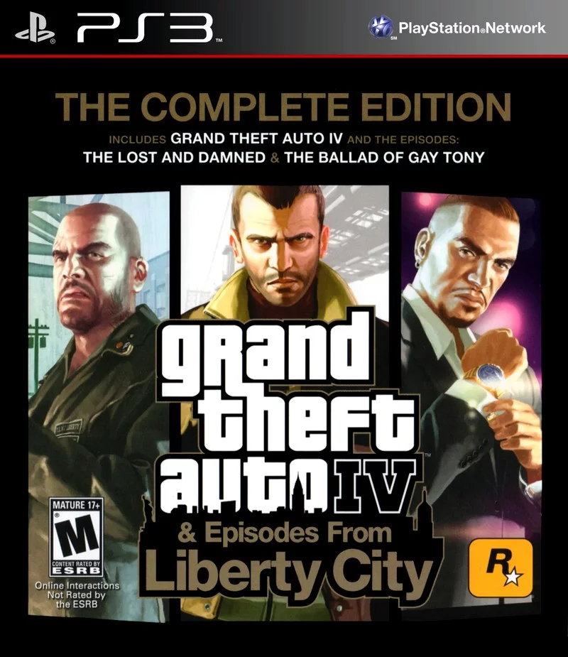 Grand Theft Auto 4 Complete Edition (PS3 iso русская версия)