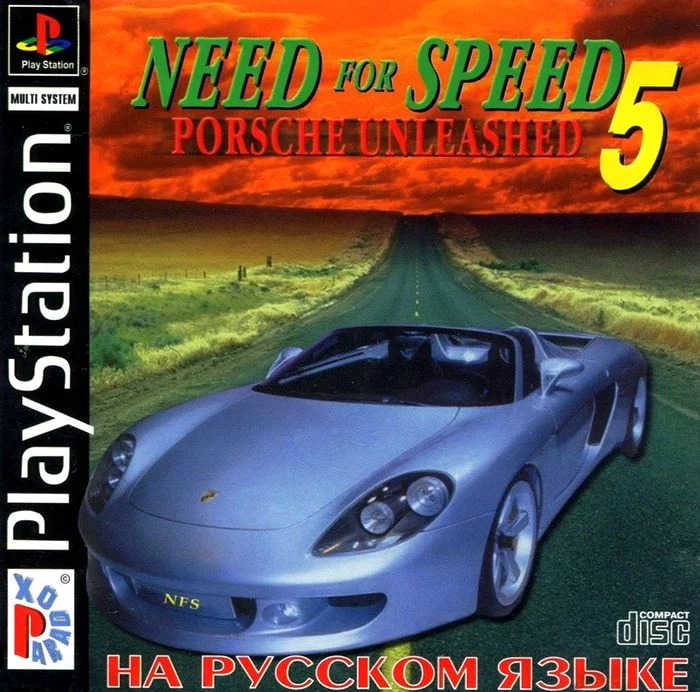 Need for Speed Porsche Unleashed (PS1 Paradox русская версия)