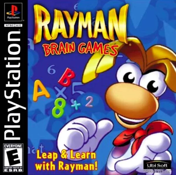 Rayman Brain Games (PS1 Kudos русская версия)