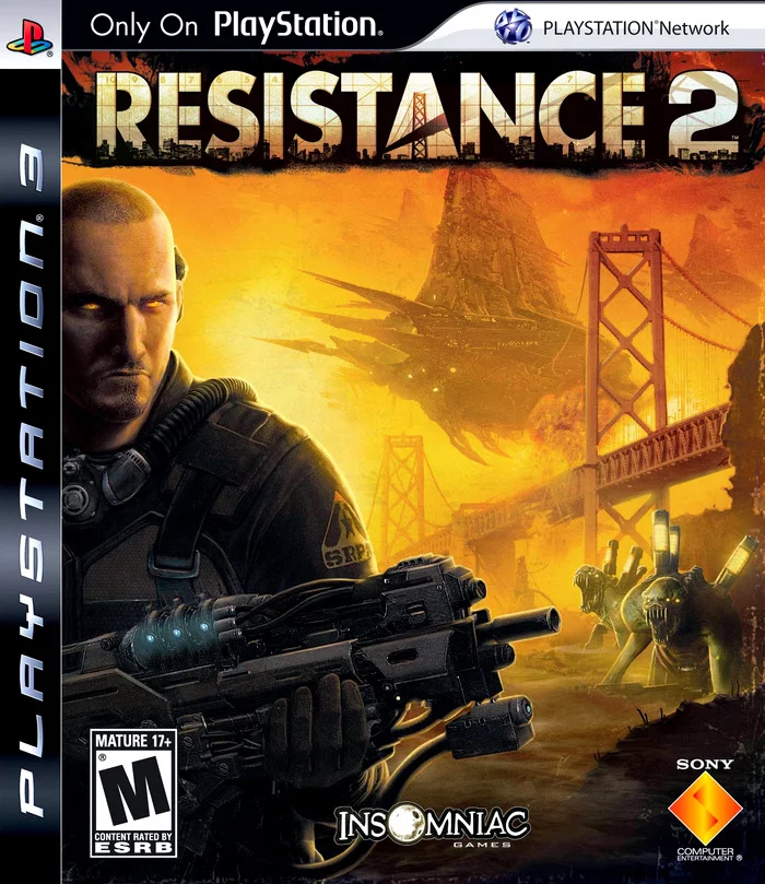 Resistance 2 (PS3 русская версия Alliance)