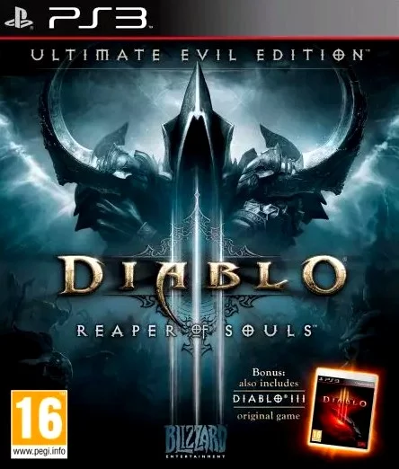 Diablo 3 Reaper of Souls Ultimate Evil Edition (PS3 pkg полностью на русском)