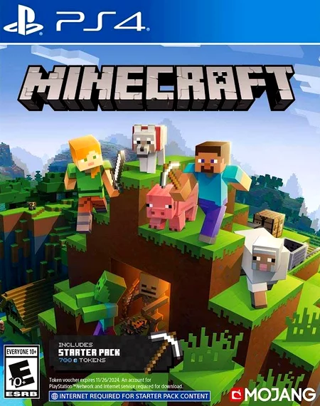 Minecraft PlayStation 4 Edition (PS4 hen русская версия)