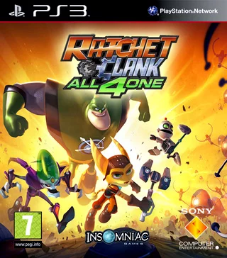 Ratchet and Clank All 4 One (PS3 iso полностью на русском)