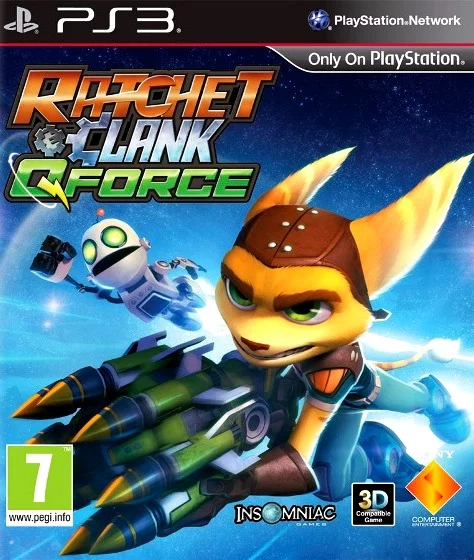 Ratchet and Clank QForce (PS3 iso полностью на русском)