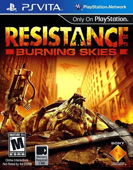 Resistance: Burning Skies (PS Vita полностью на русском)