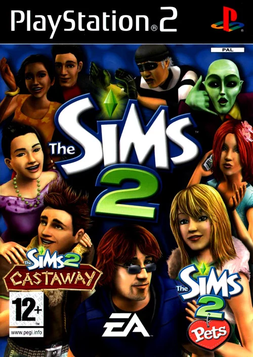 Sims 2 все части (PS2 Iso Rus)