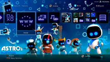 Astro's PlayRoom (PS4 Themes pkg)