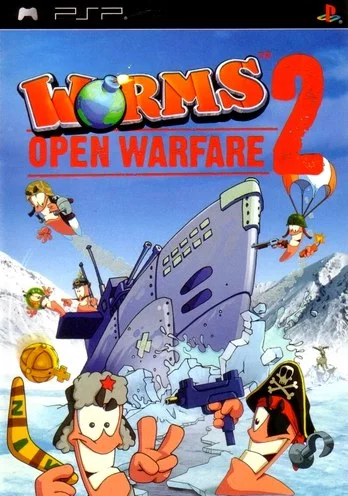 Worms Open Warfare 2 (PSP cso Rus)