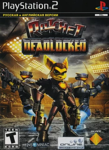 Ratchet: Deadlocked (PS2 iso Rus)