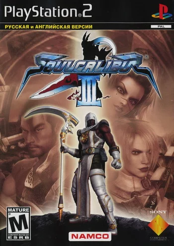 Soul Calibur 3 (PS2 iso Rus)