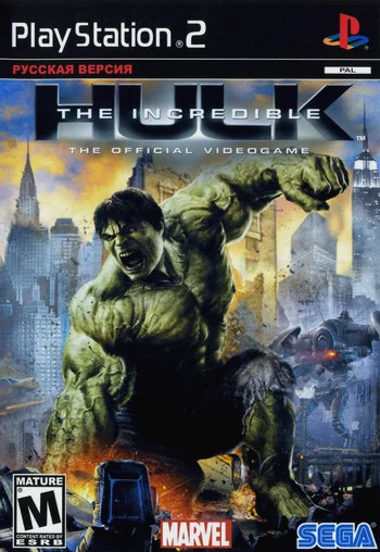 The Incredible Hulk (PS2 iso Rus)