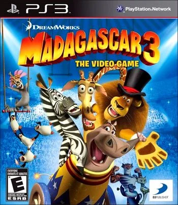 Madagascar 3 The Video Game (PS3 iso Fullrus)