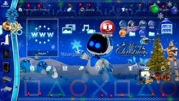 Christmas Astro (PS4 Theme pkg)