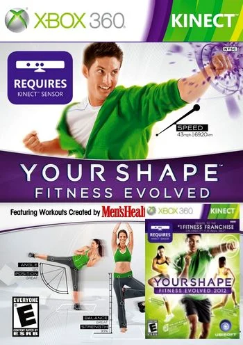 Your Shape Fitness Evolved Все части игр (Freeboot Xbox 360 Kinect)