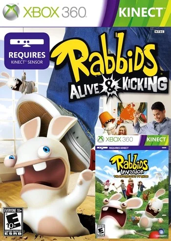 Raving Rabbids все части игр (Freeboot Xbox 360 Rus)