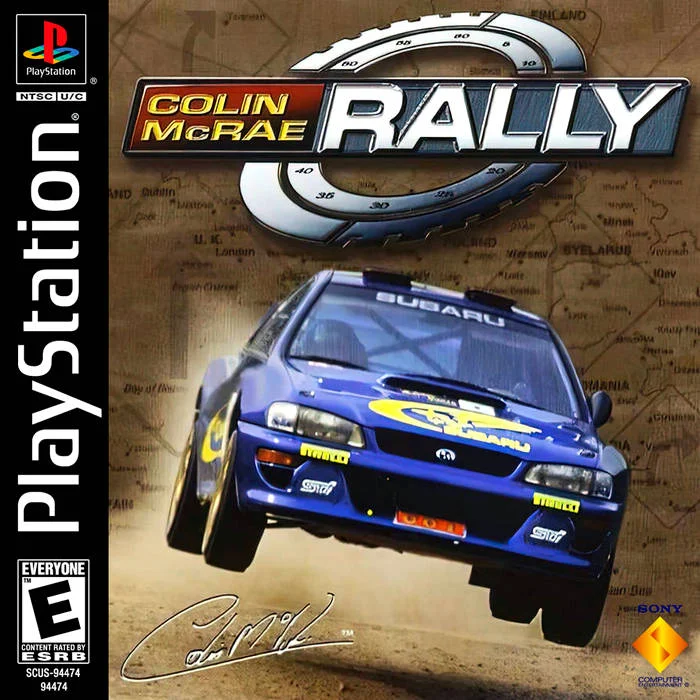 Colin McRae Rally (PS1 русская версия)