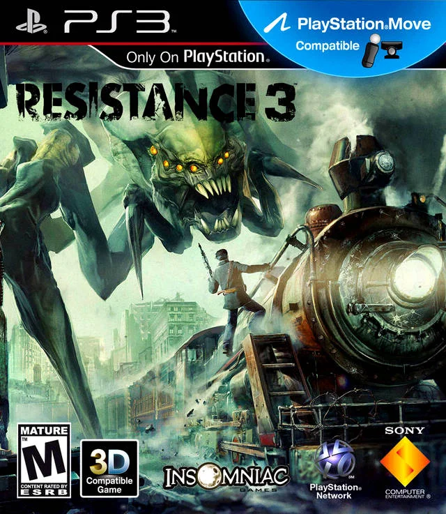 Resistance 3 (PS3 iso русская версия)
